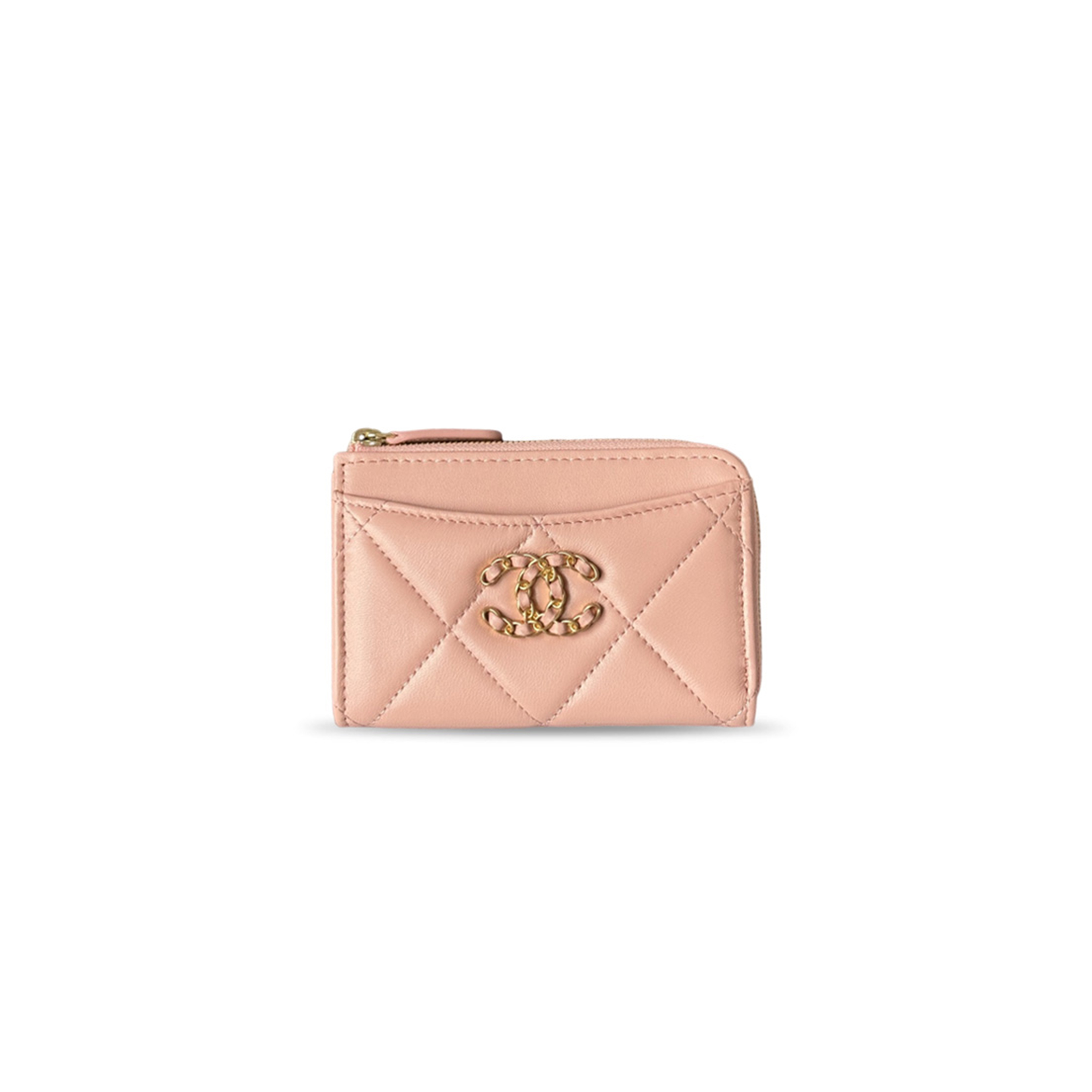 CHANEL WALLET WITH ZIPPER AP3176 (13*9*2cm)